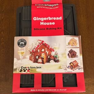 Silicone Gingerbread House Kit